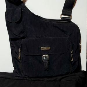 baggallini black cross body adjustable strap